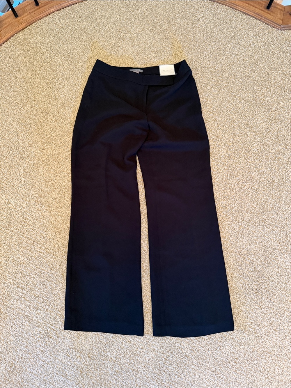 NWT size 8 ann Taylor Margo dress pants black